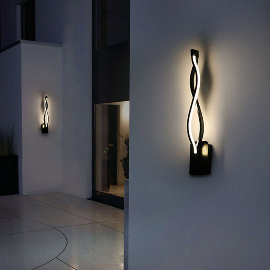 Дизайнерские светильники на стену