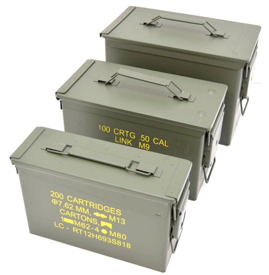 Ящик металлический для патронов m19a1 us Army
