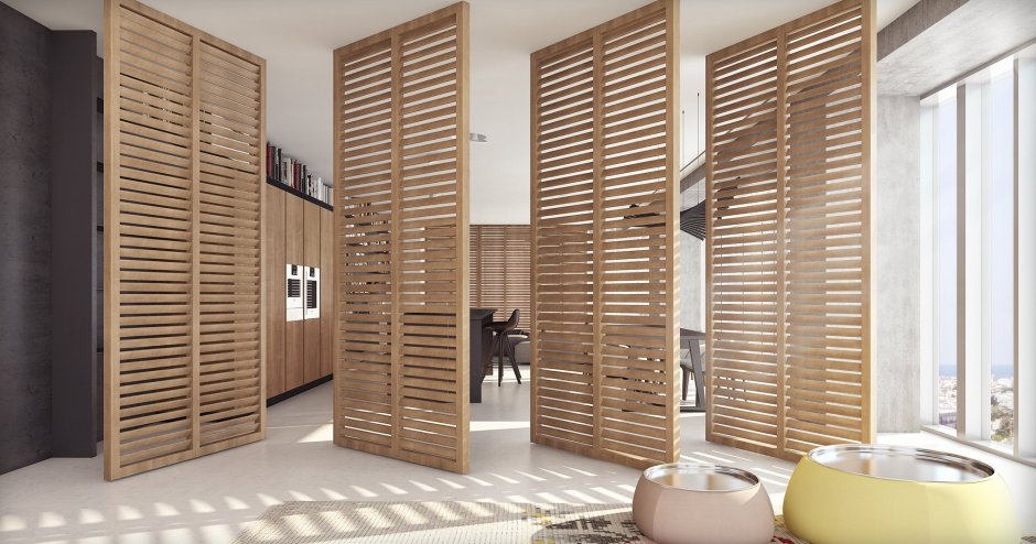 Жалюзийные двери Леруа