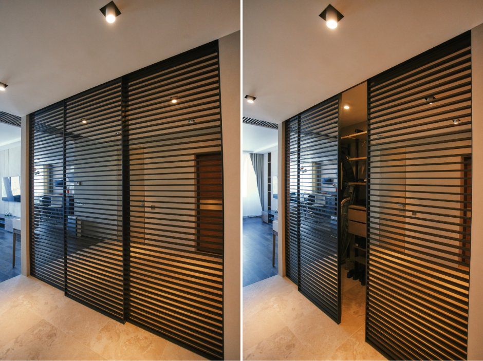 Подвесные двери Raumplus с накладными разделителями s1200 Air