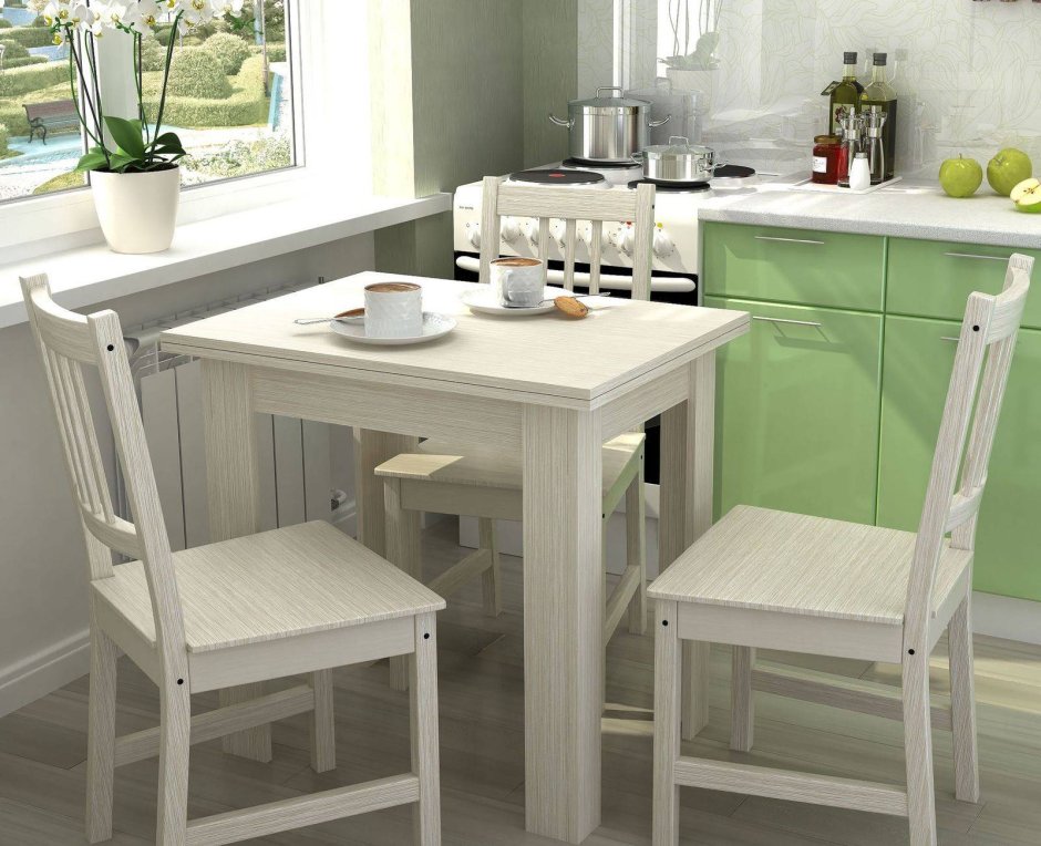 Складные столы для маленькой кухни