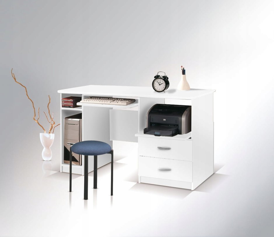Компьютерный стол с принтером