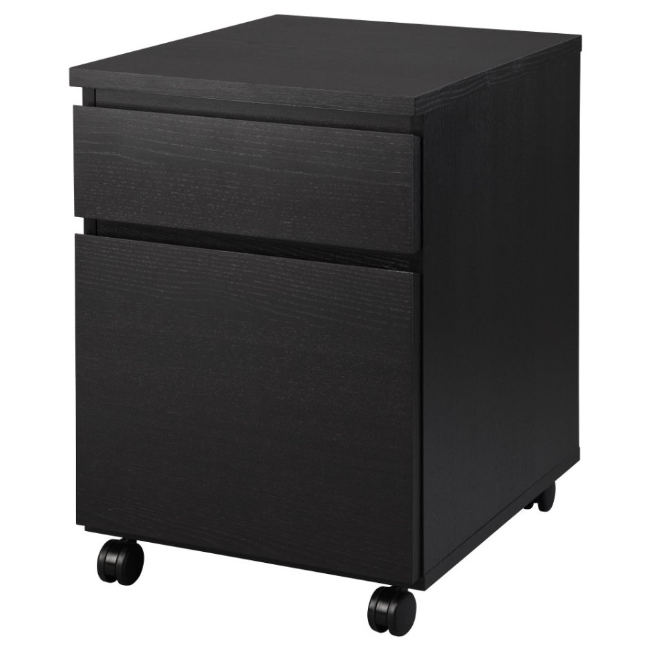 МАЛЬМ тумба на колесиках