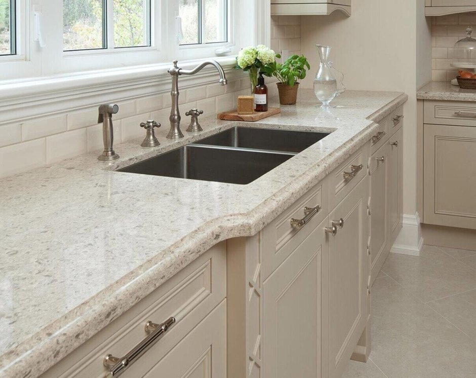 Corian столешница под мрамор