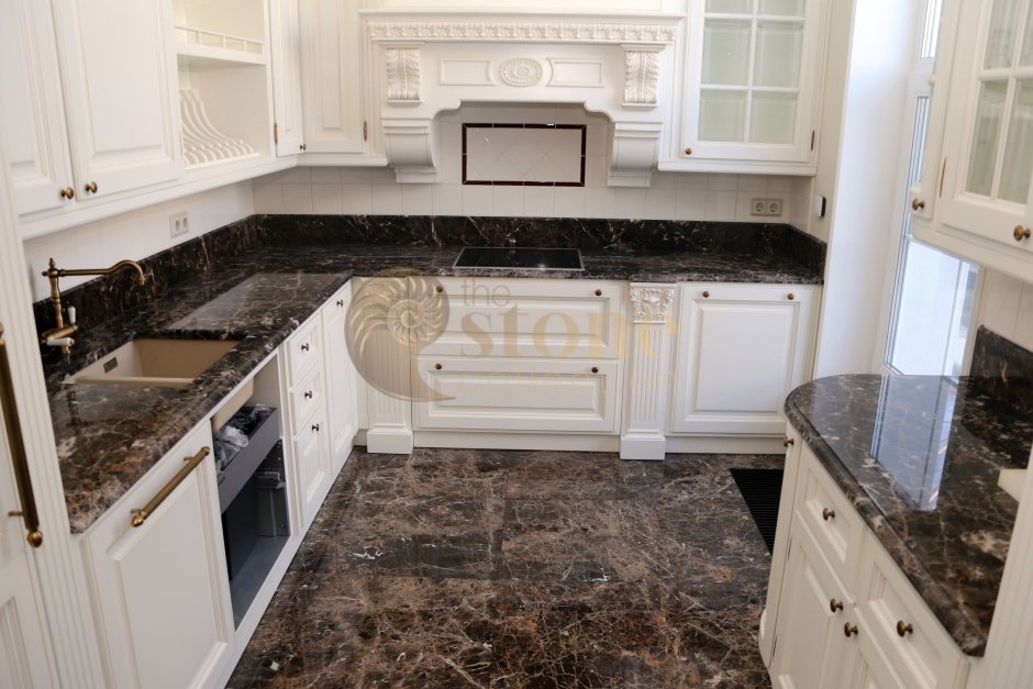 Столешница Getalit мрамор дарк