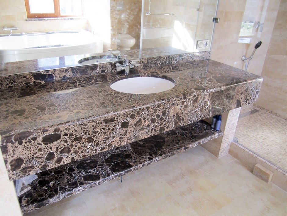 Каррарский мрамор в интерьере