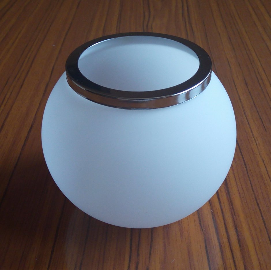 Плафон полушар е14 матовый белый Ситилюкс