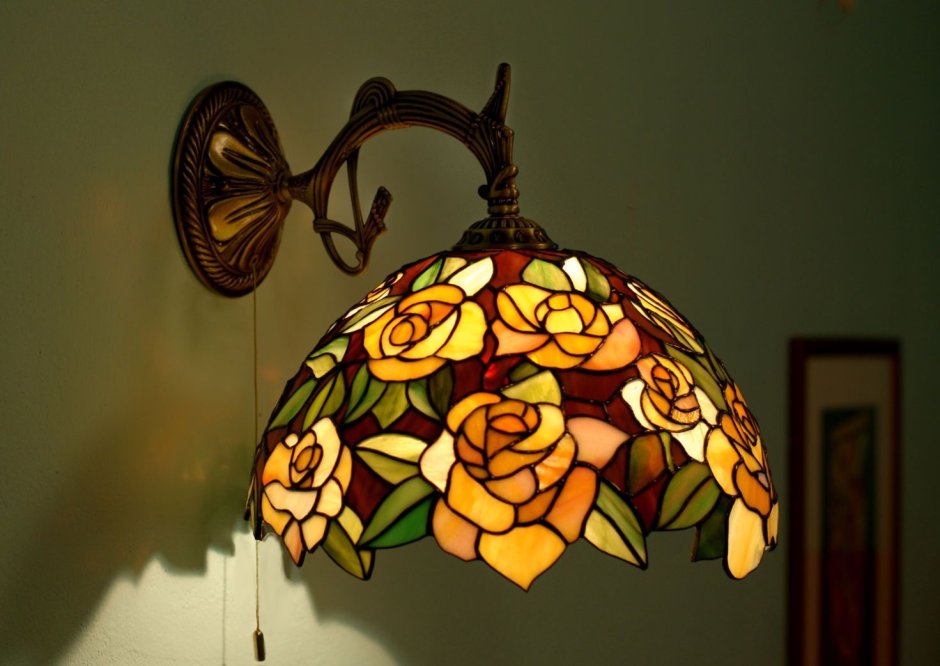 Лампы Тиффани бра