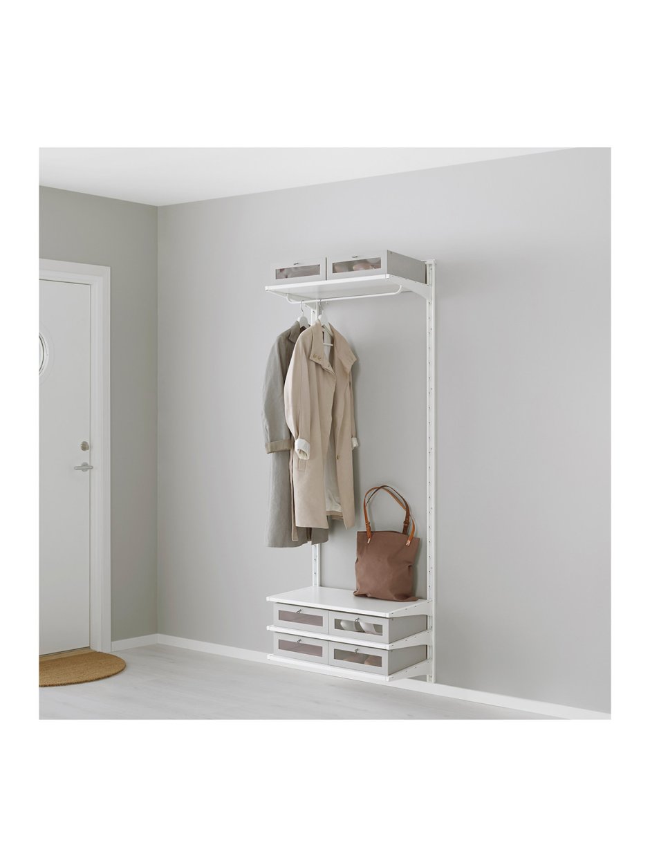 Настенные вешалки для одежды в прихожую в икеа