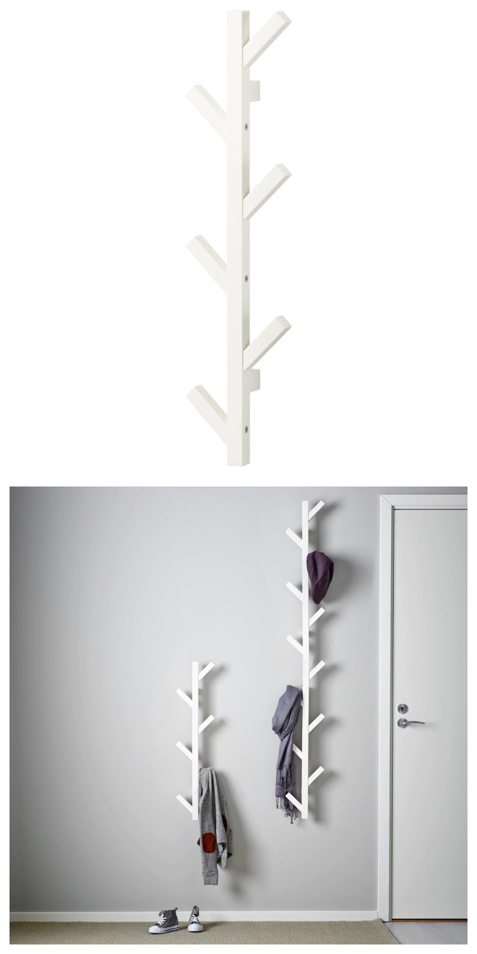 Прихожая икеа белая