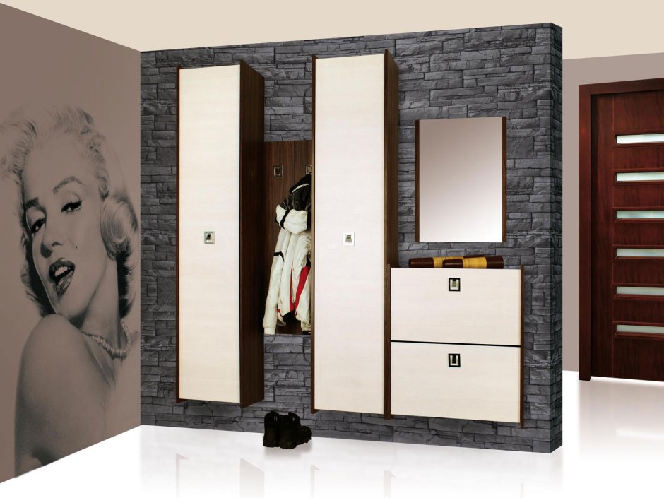 Навесной шкаф в прихожую