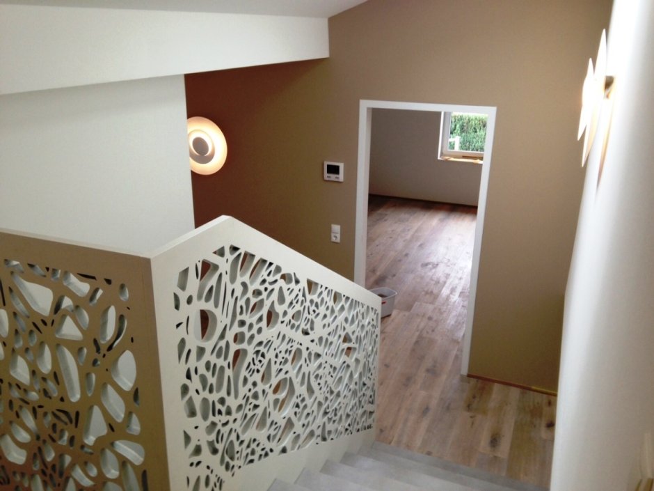 Резные перегородки для лестниц