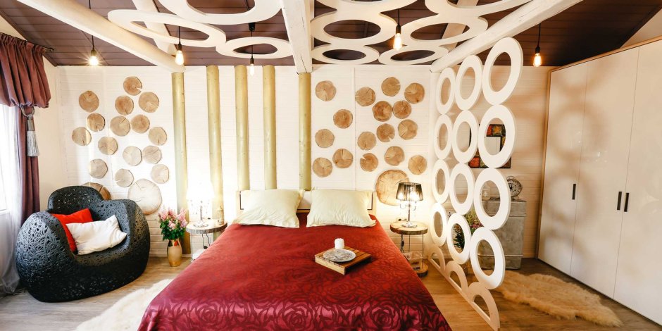 Перегородка из фанеры