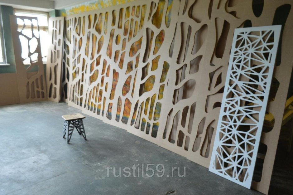 Перегородки из акрила для зонирования пространства