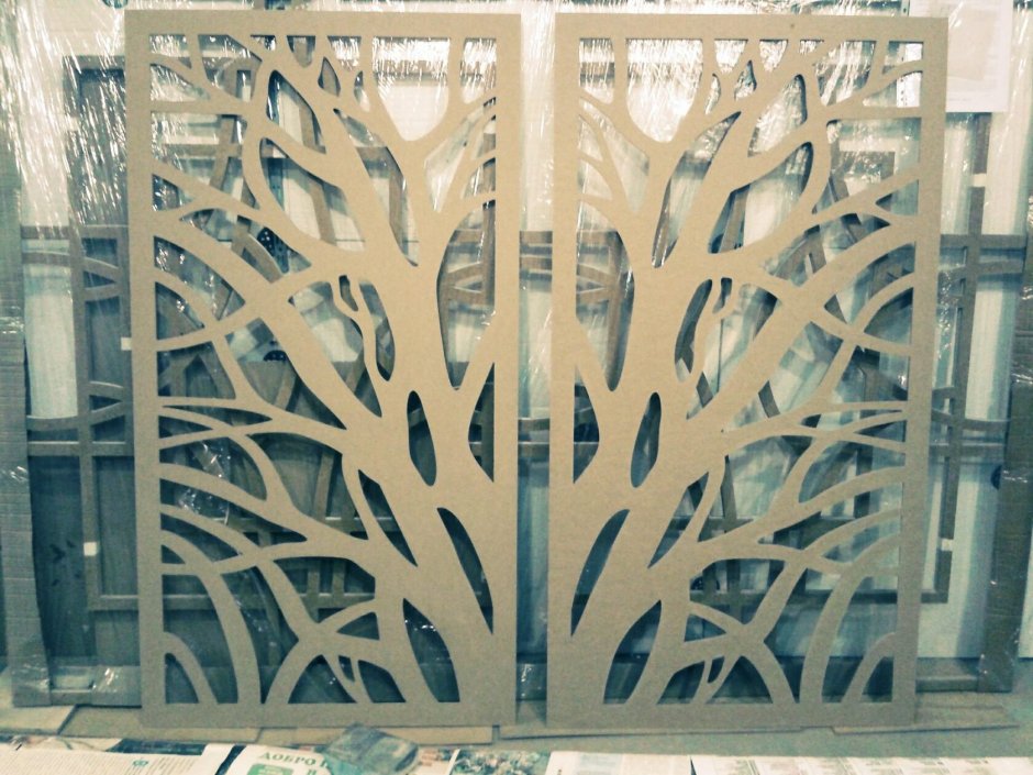 CNC МДФ панели