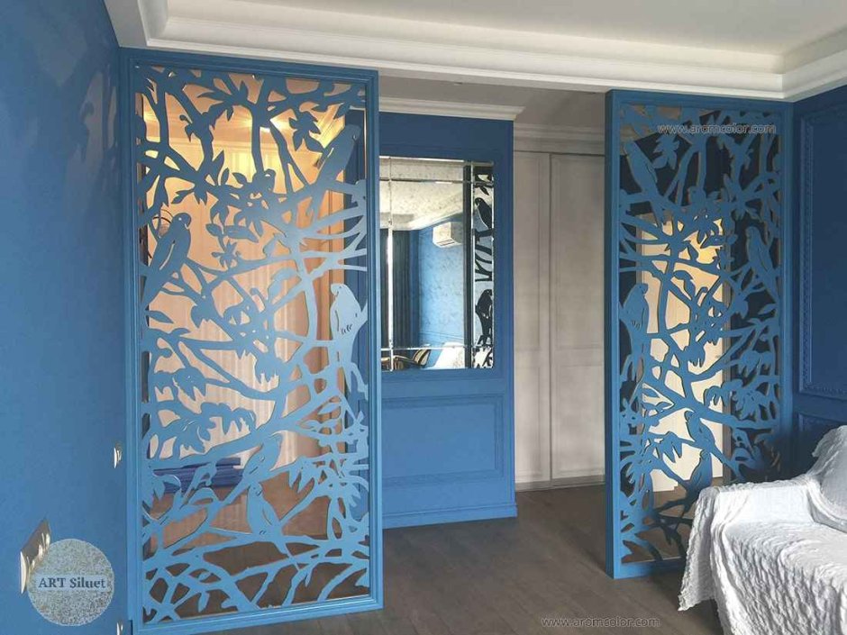 Резные перегородки из МДФ