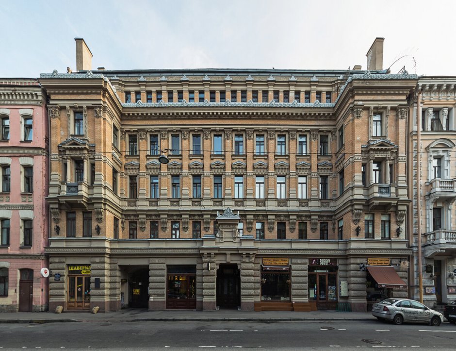 Доходный дом г. г. Елисеева улица Ломоносова, 14