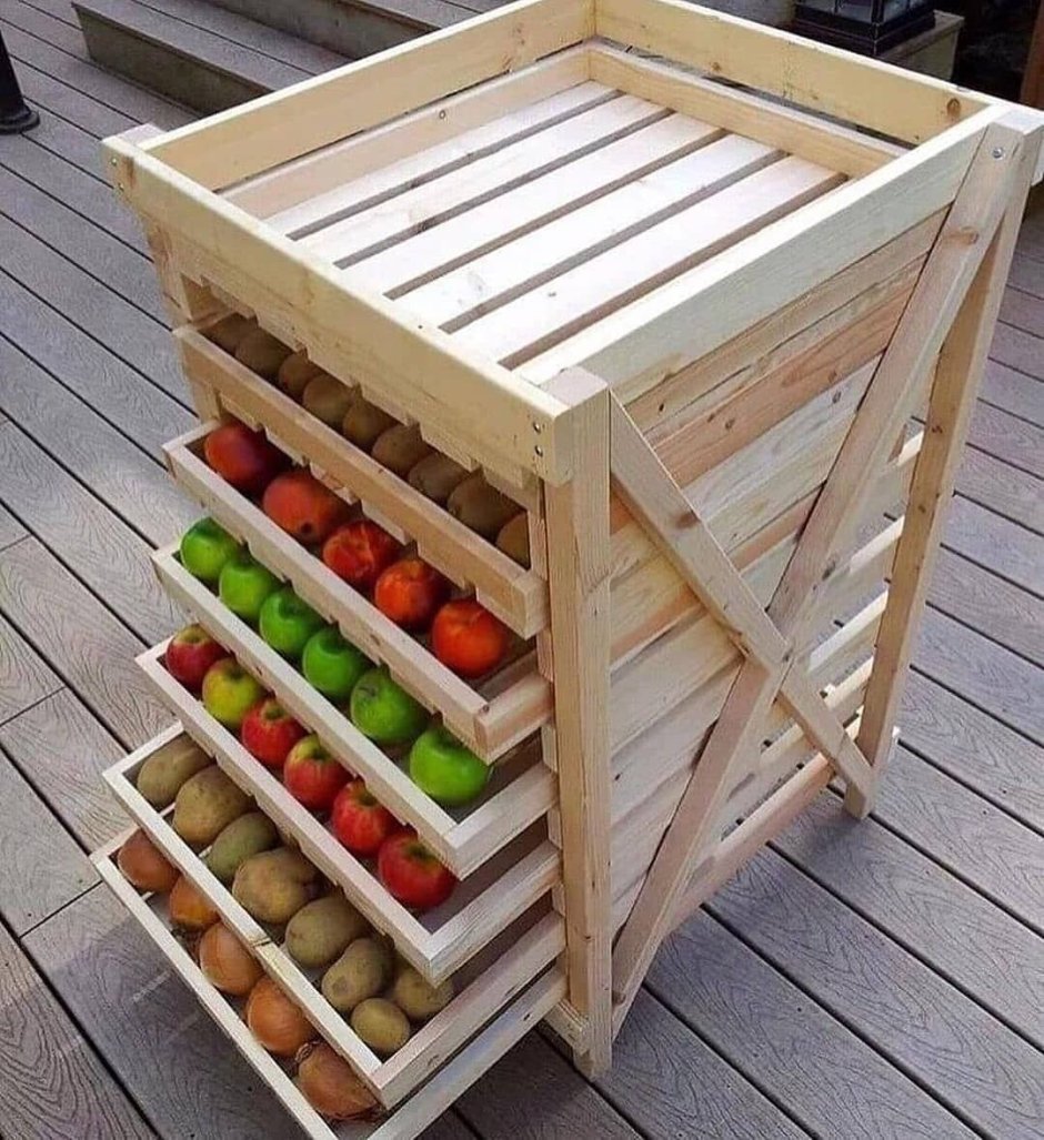 Овощи в ящике