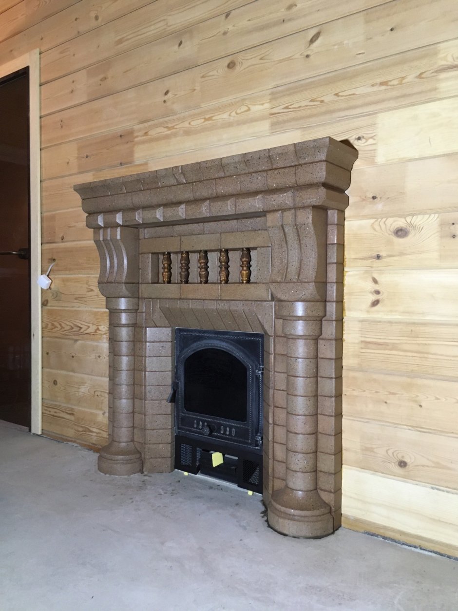 Портал для банной печи