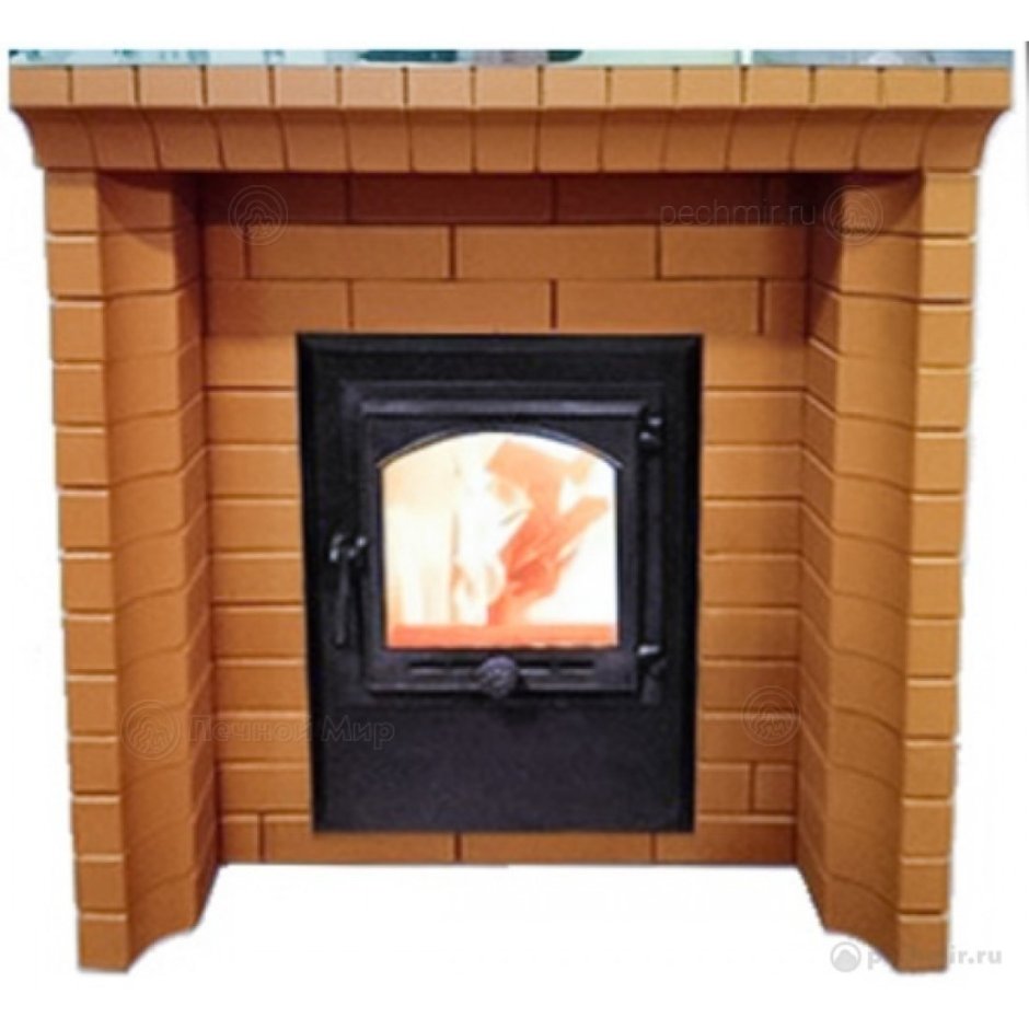 Портал банной печи универсальный 980*960 фигурный п-ПБ-УФ