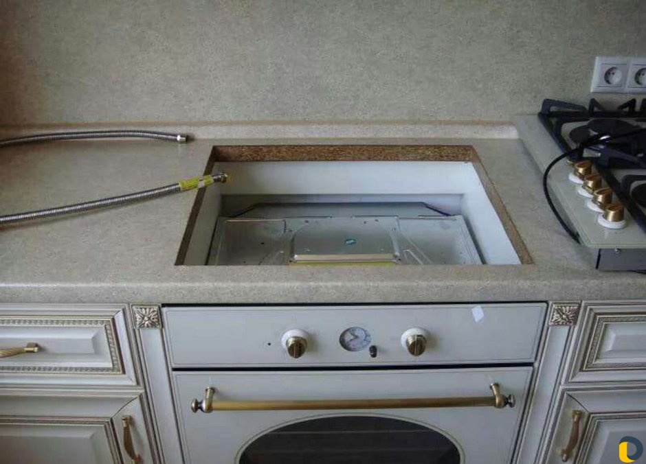 Ящик под варочной панелью