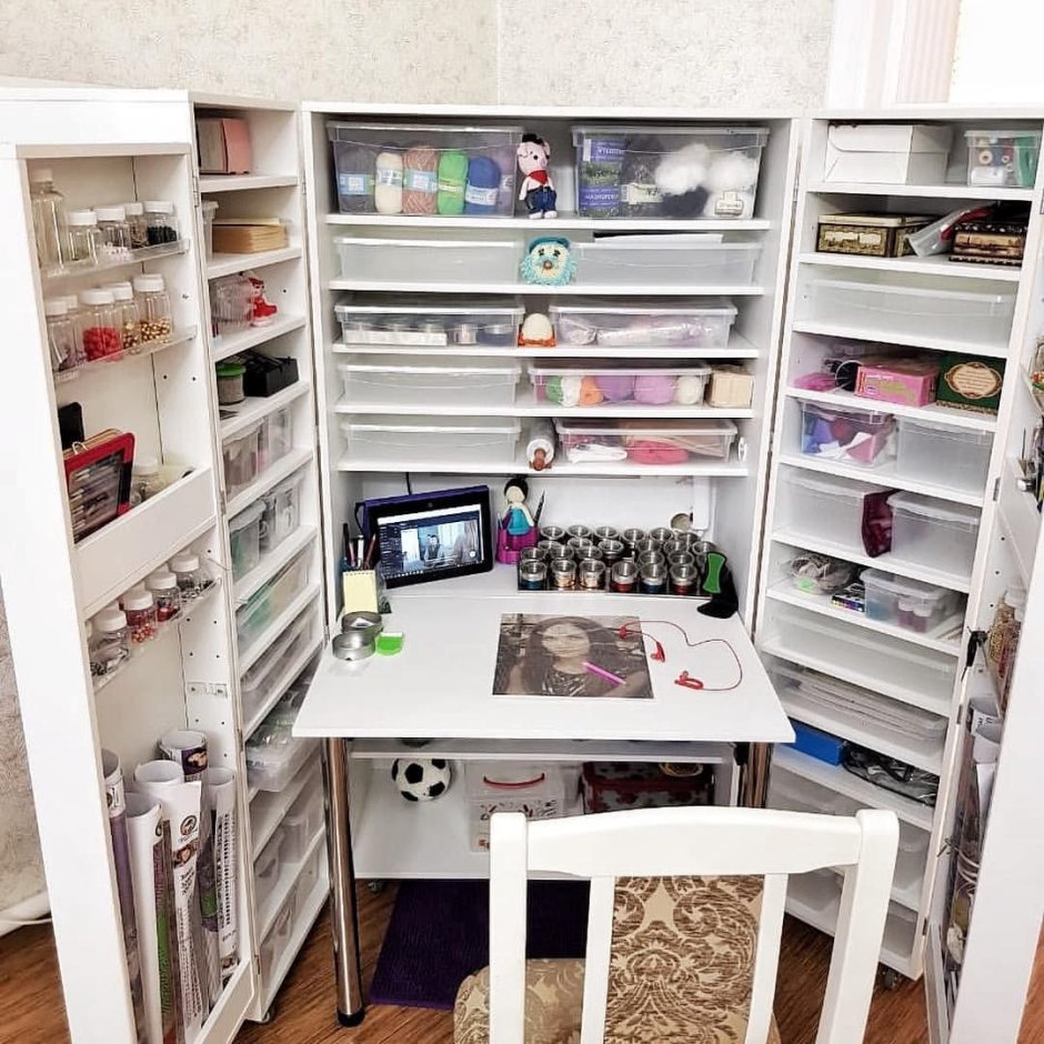 Шкаф трансформер для рукоделия box78