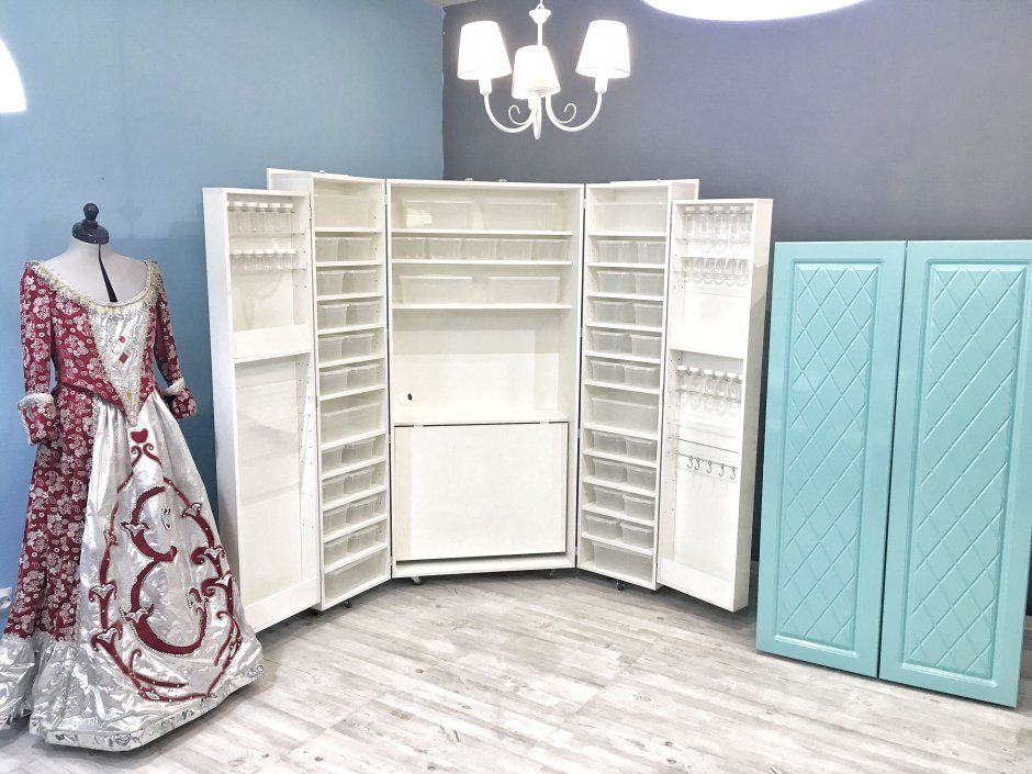 Шкаф трансформер для рукоделия box78