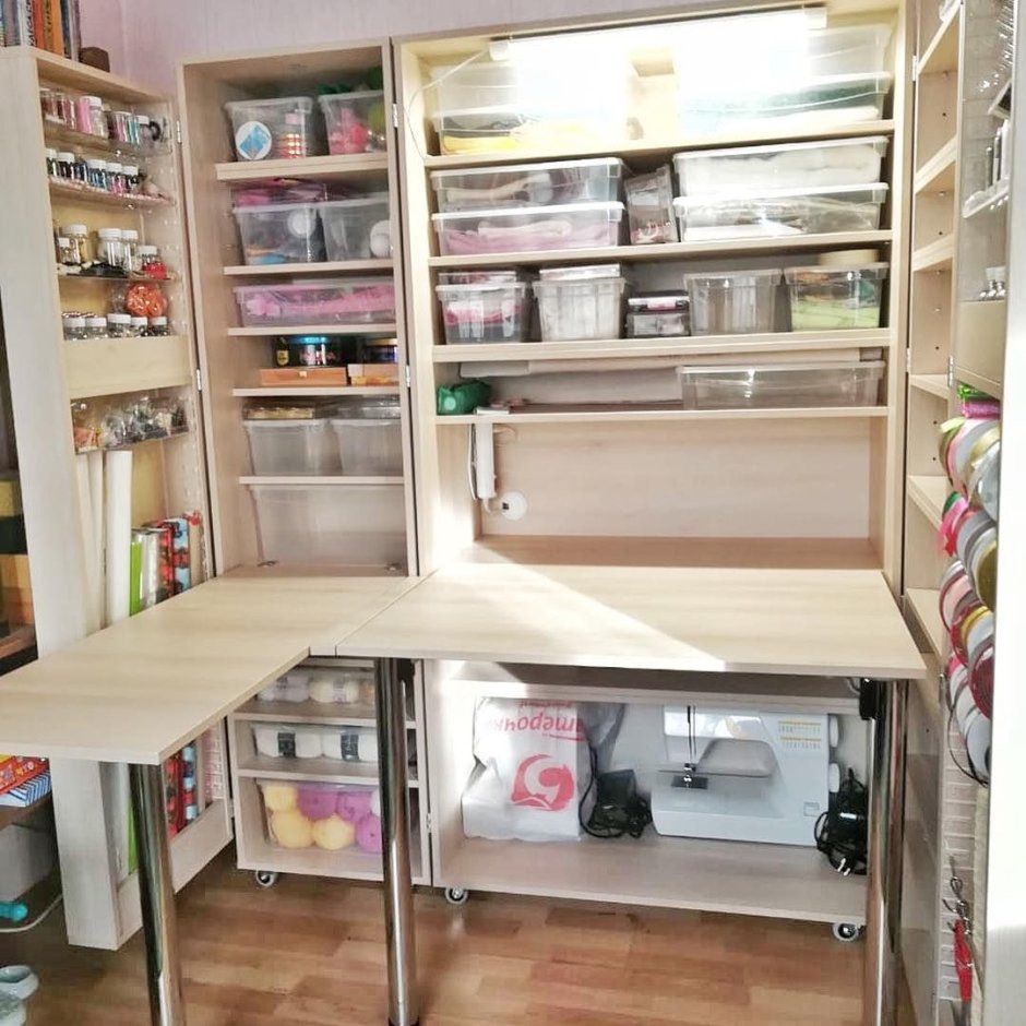 Шкаф трансформер для рукоделия box78