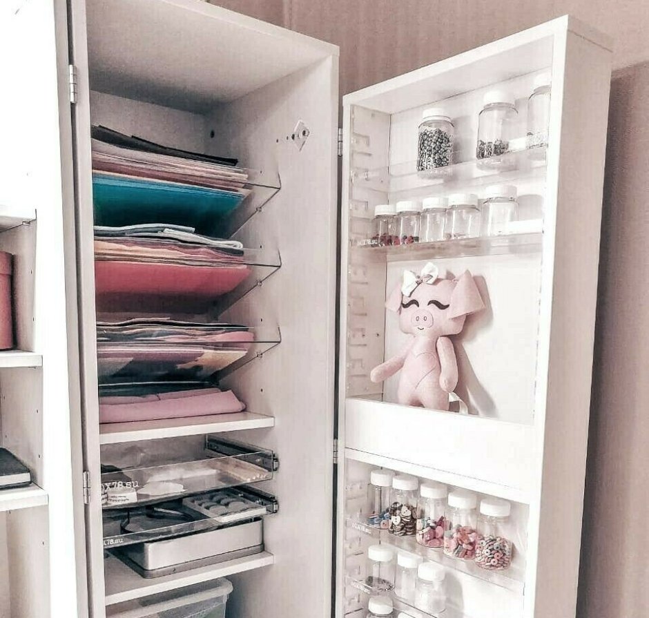 Шкаф трансформер для рукоделия box78 под дерево