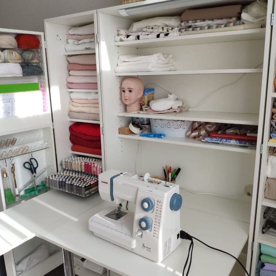 Шкаф трансформер для шитья и вышивки