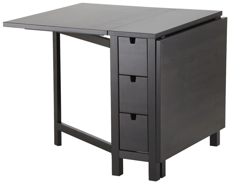 Norden Норден стол складной коричнево-чёрный 26/87/148x80