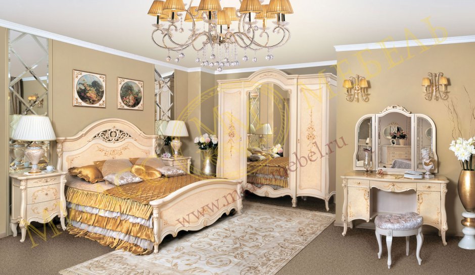 Спальня Престиж беж