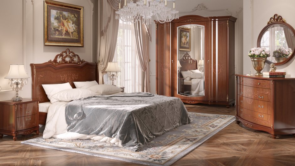 Спальня Флориана орех Миассмебель