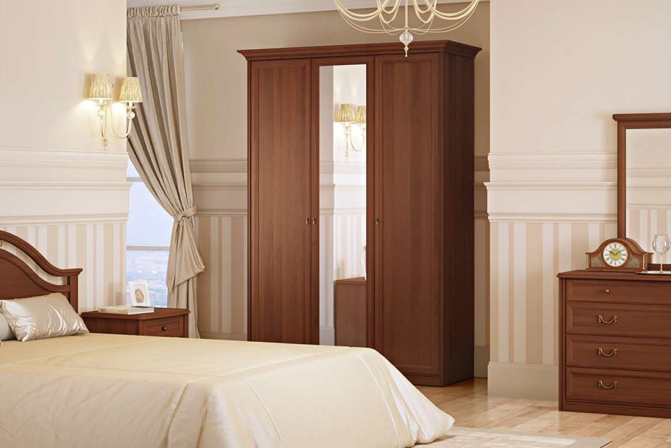 Спальня Бася венге/бел.дуб