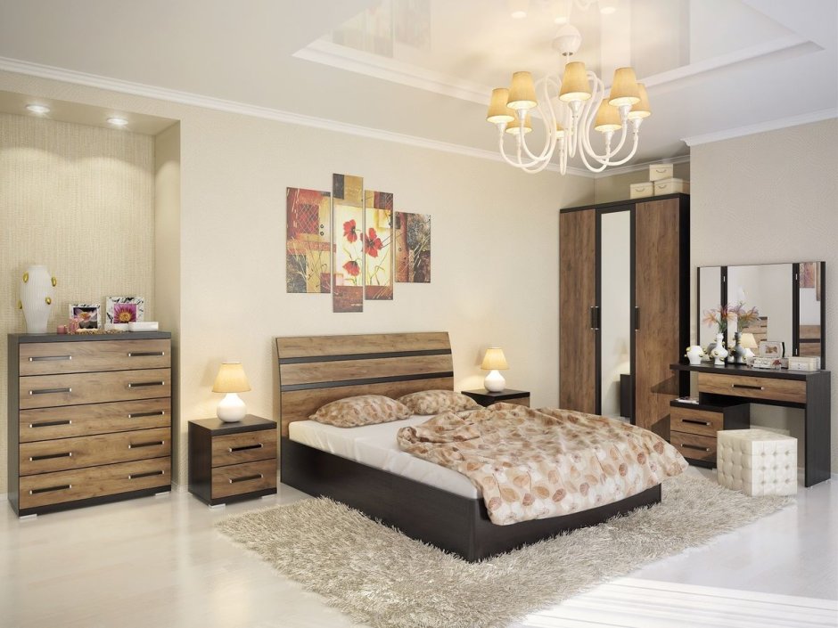 Спальня Скарлет Евромебель