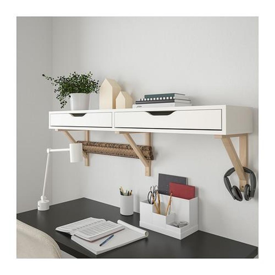 ЭКБИ Алекс полка с ящиками ikea