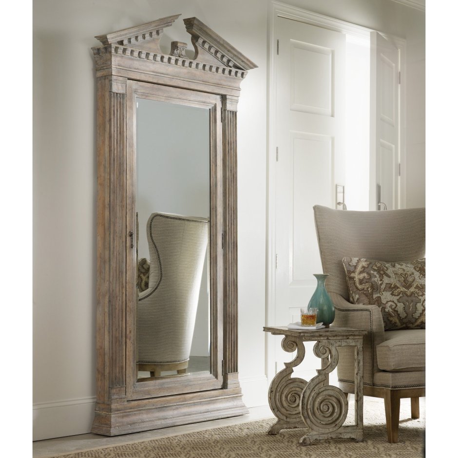 Зеркало псише напольное старинное