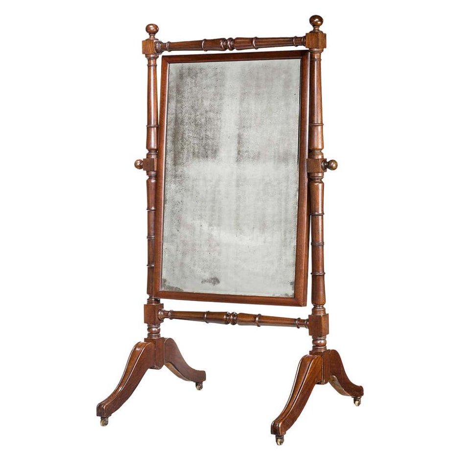 Антикварное зеркало 19 века