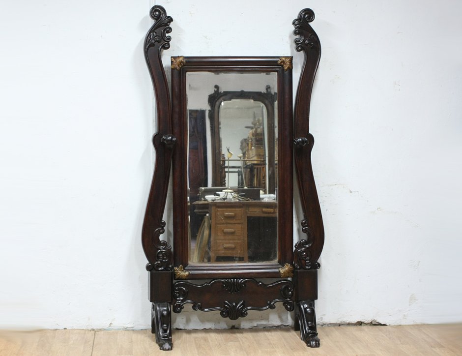 Напольное зеркало Мюррей на металлическом каркасе IMR-922233