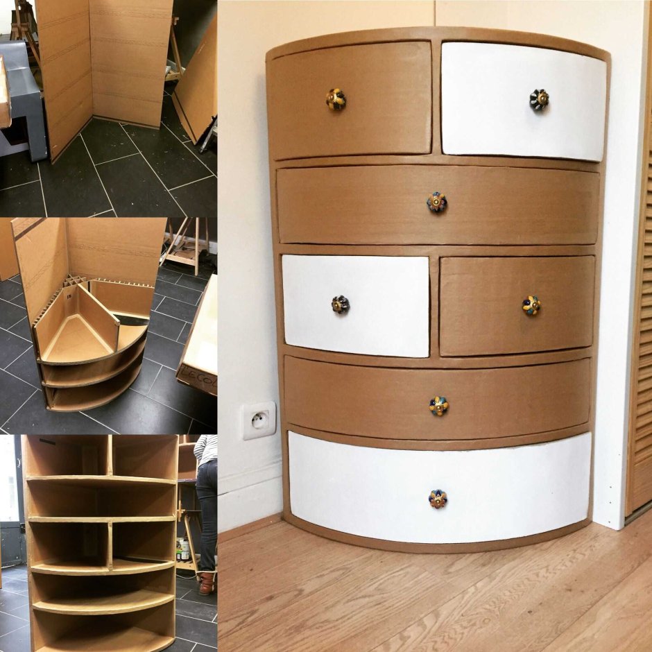 Мебель из картона