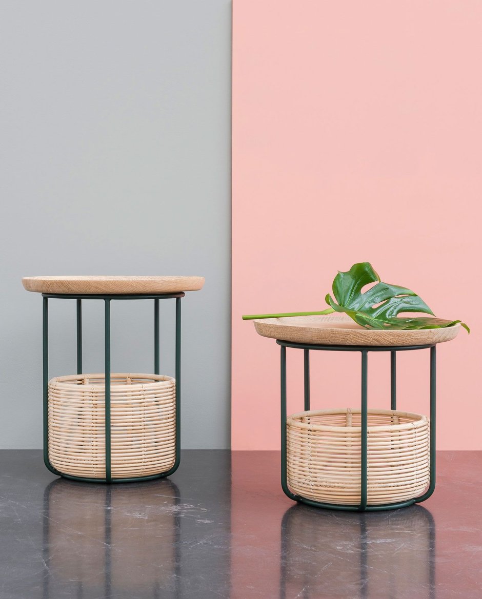 Журнальный столик корзина