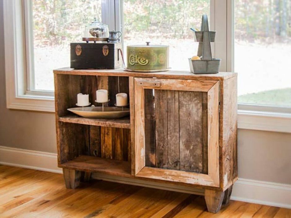 Тумба из досок