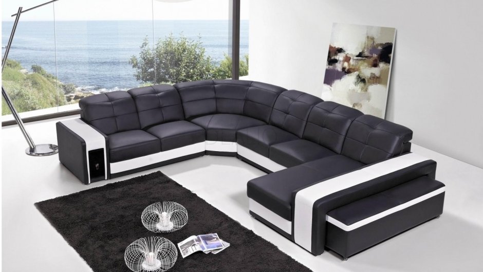 Угловой диван буквой п