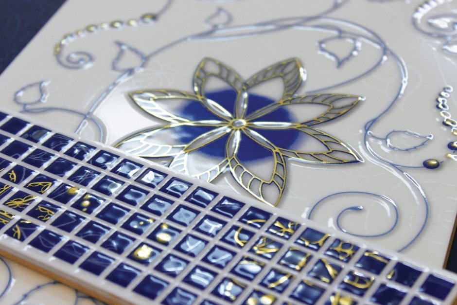 Церсанит плитка Гжель