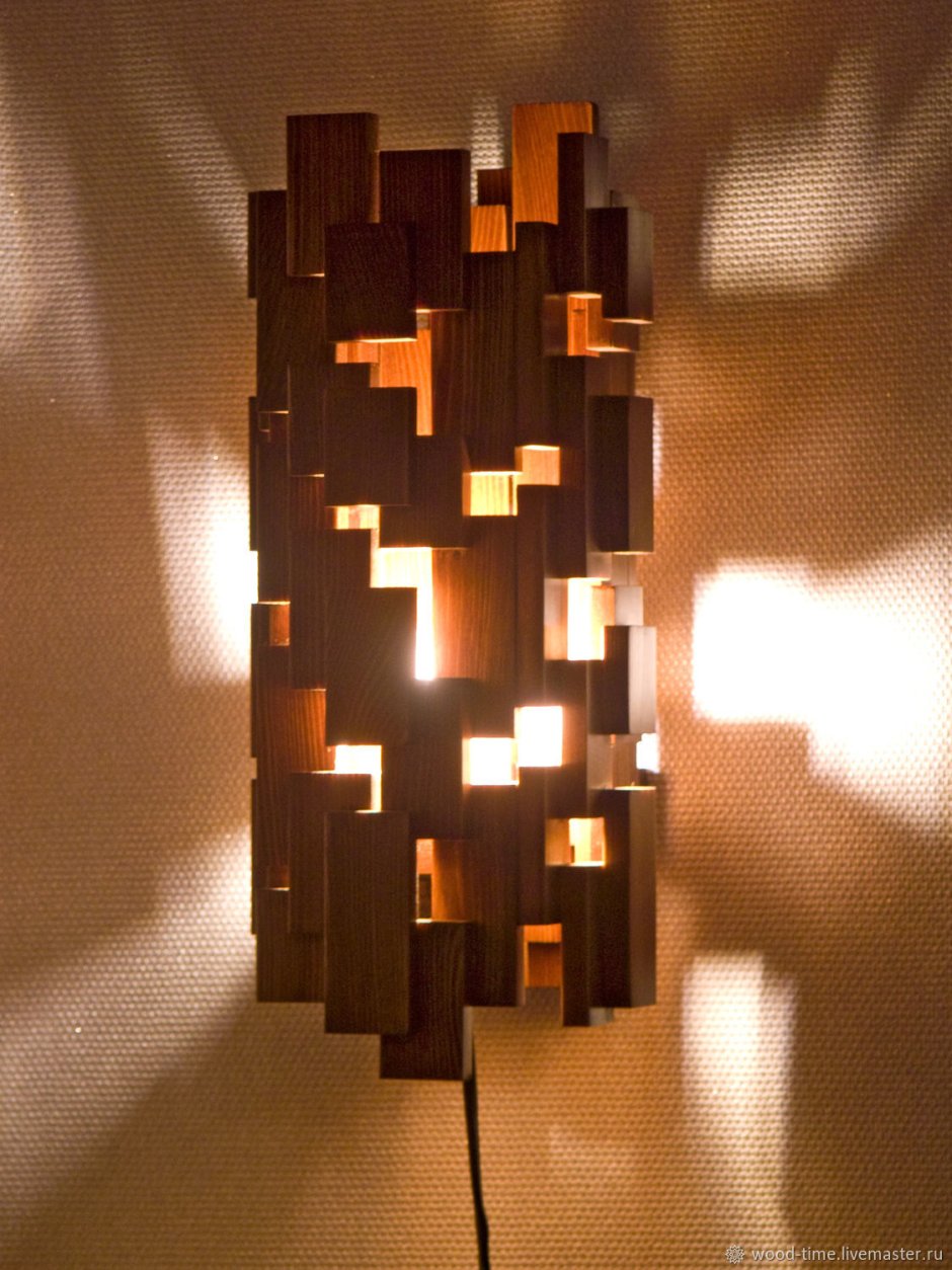 Декоративные настенные светильники