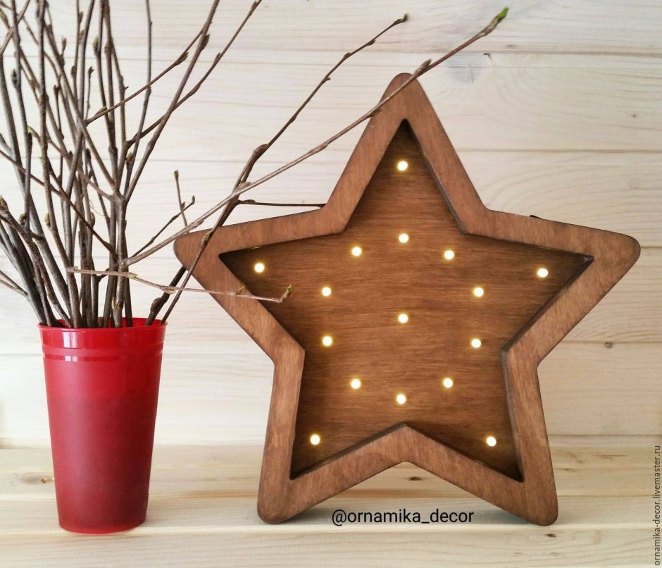 Ночник деревенский домик