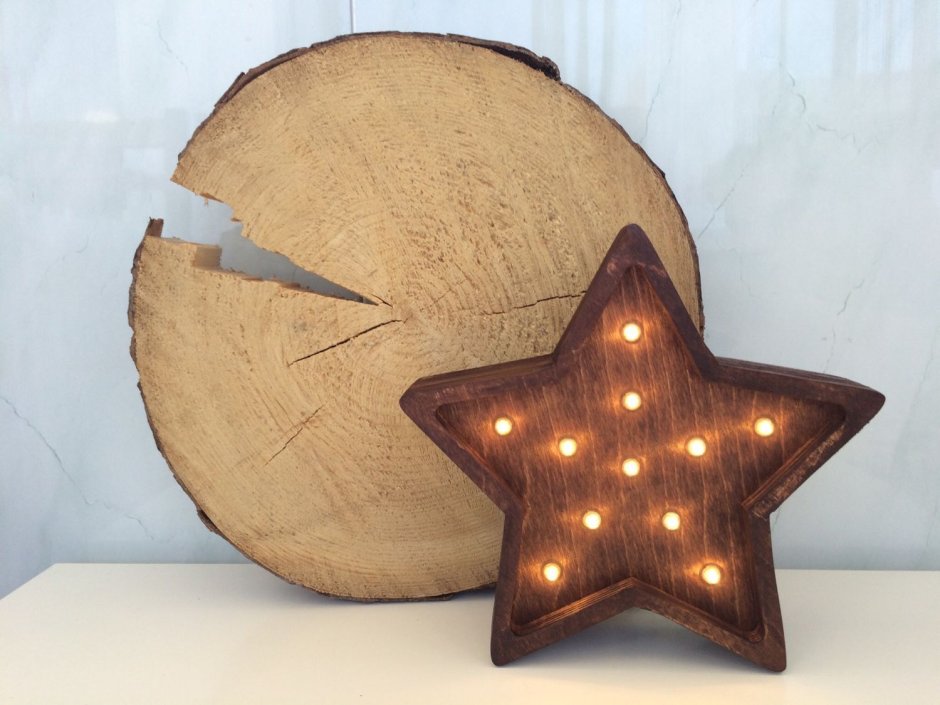 Ночник из эпоксидной смолы