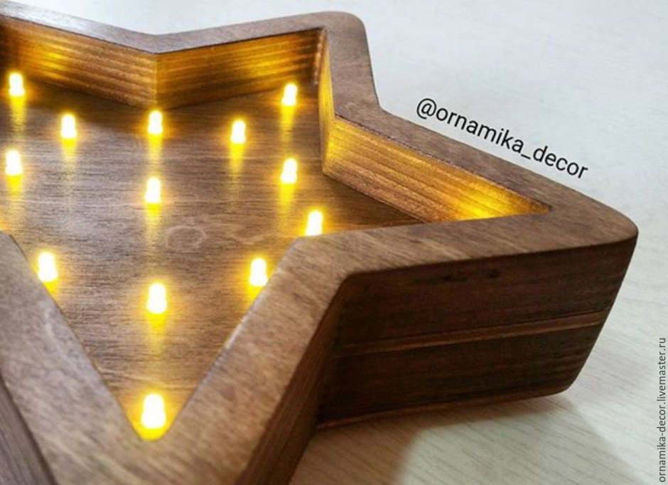 Ночник из фанеры