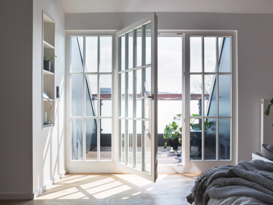 Французские окна Рехау
