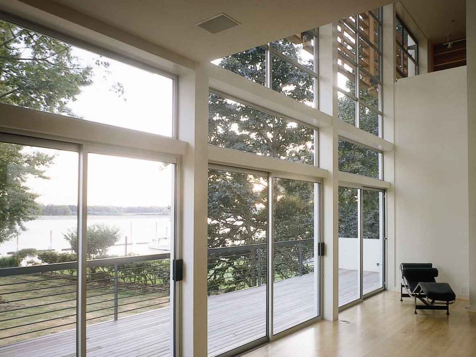 Раздвижная алюминиевая система слайдинг